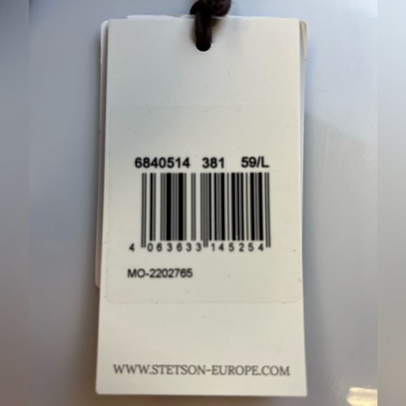 Stetson Hatteras Wool Herringbone Burgundy Flat Cap R168-15 - Picture 6 of 6